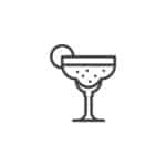 Bild von einem Cocktailglas